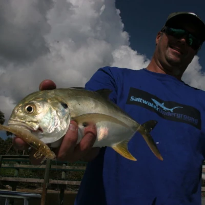 Nick Honachefsky holding a fish