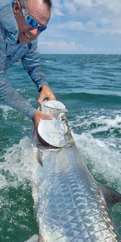 Tarpon image 1 provided by TackleDirect Pro Staffer, Jason Ramer