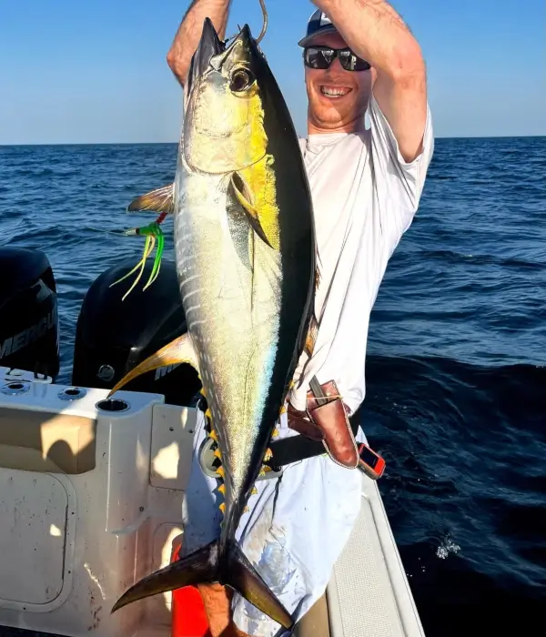 Yellowfin Tuna image provided by user @fish.capt._jack