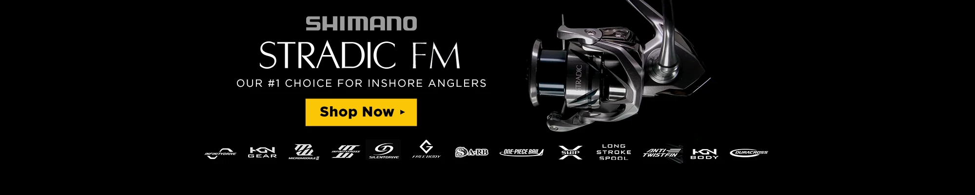 Shop Shimano Stradic FM Spinning Reels