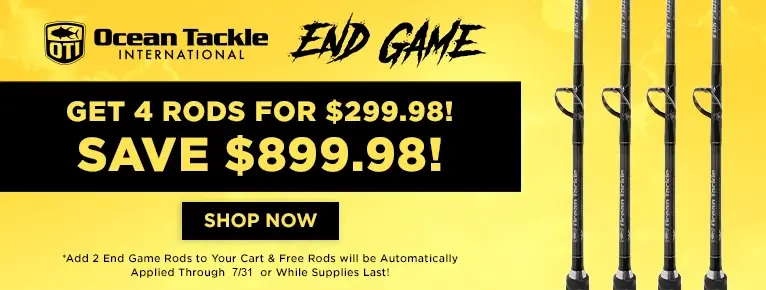 Save 50% OFF OTI End Game Rod