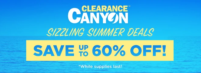 Clearance Canyon Sale - Deep Discounts